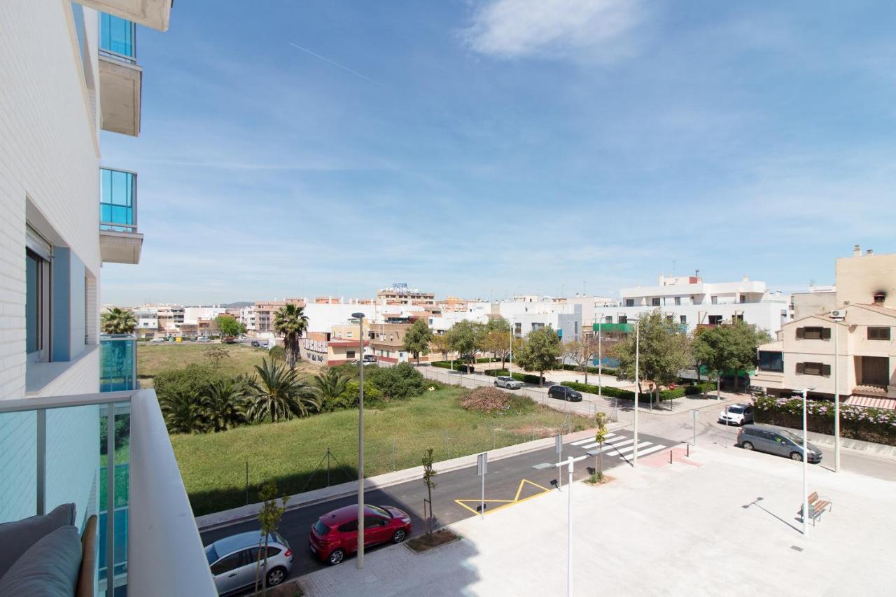 Global Properties, Moderno Apartamento A 3 Minutos De La Playa Sagunto Extérieur photo