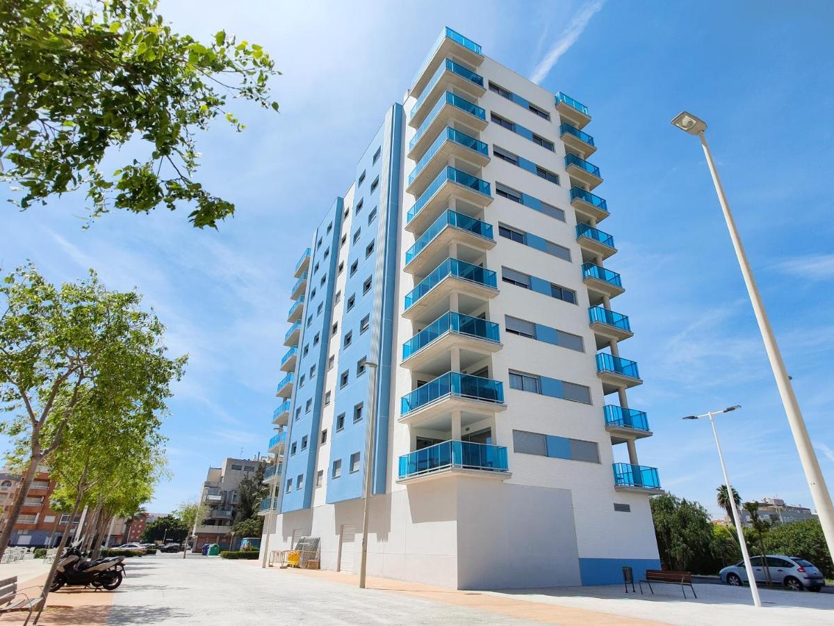 Global Properties, Moderno Apartamento A 3 Minutos De La Playa Sagunto Extérieur photo