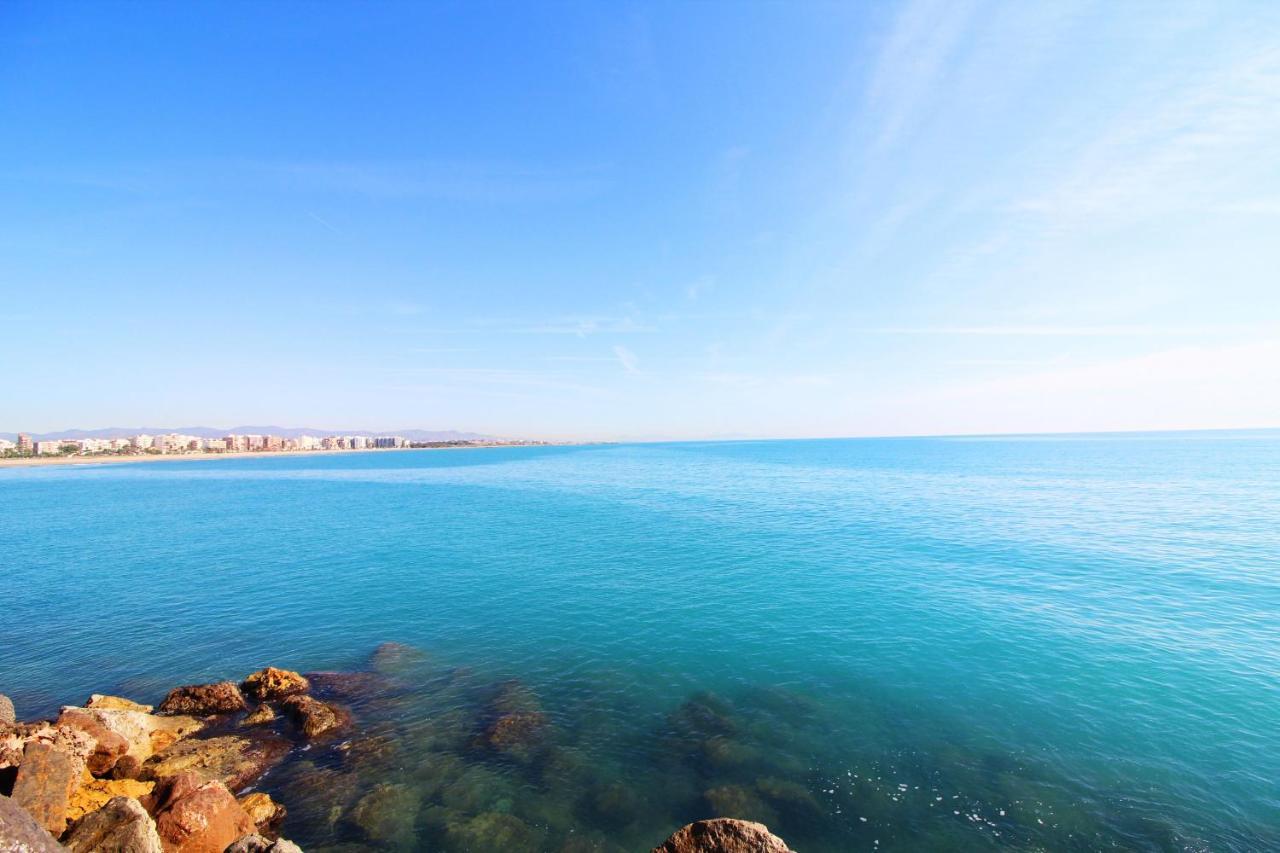 Global Properties, Moderno Apartamento A 3 Minutos De La Playa Sagunto Extérieur photo