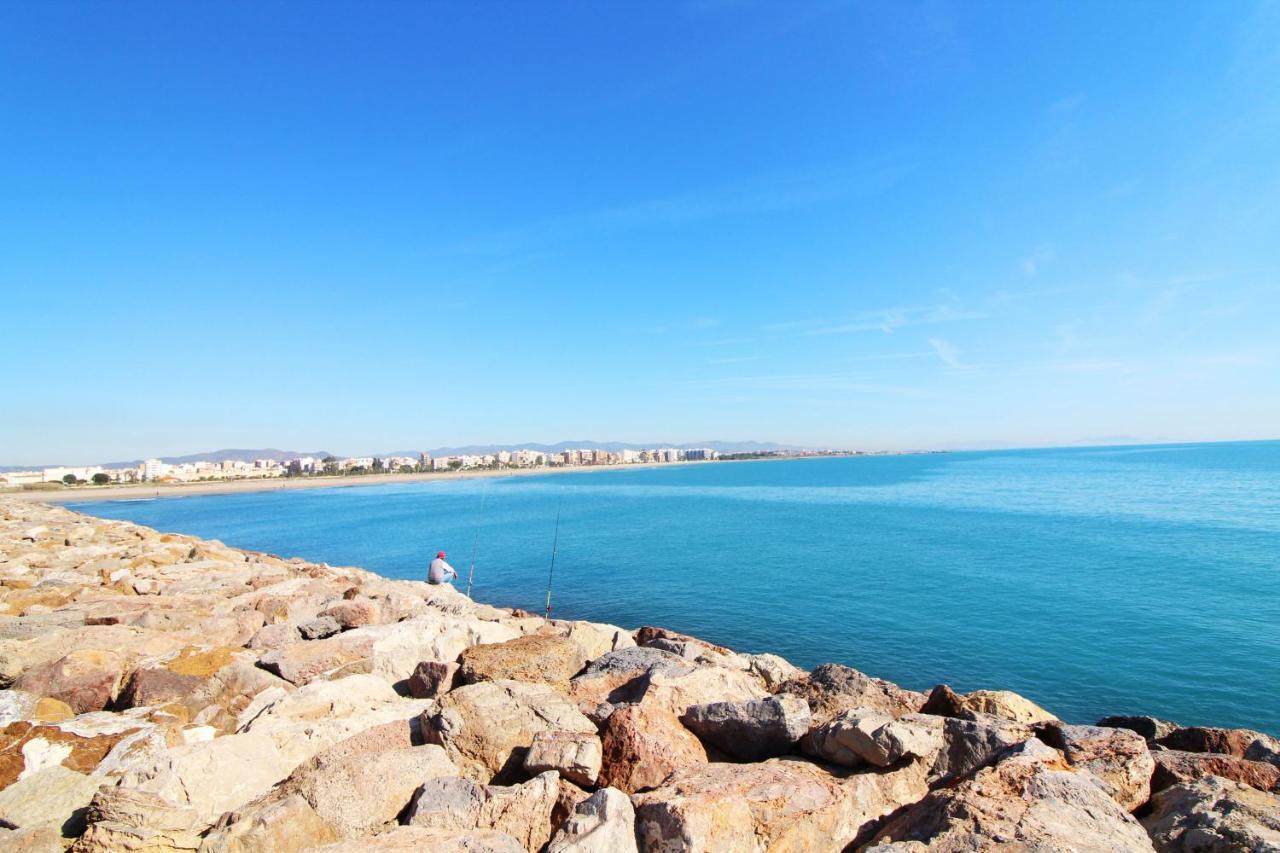 Global Properties, Moderno Apartamento A 3 Minutos De La Playa Sagunto Extérieur photo